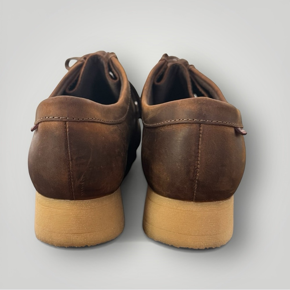 Clarks Padmora Dark Brown Leather Loafer Moccasin (barely worn!) - Picture 3 of 6